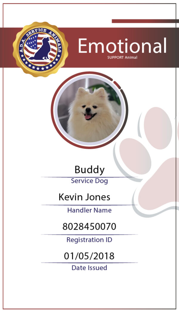 ESA ID Card