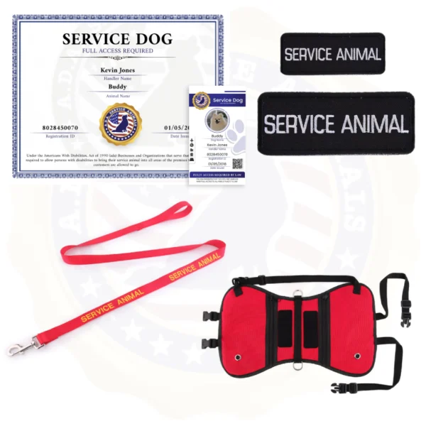 Complete Service Animal Kit